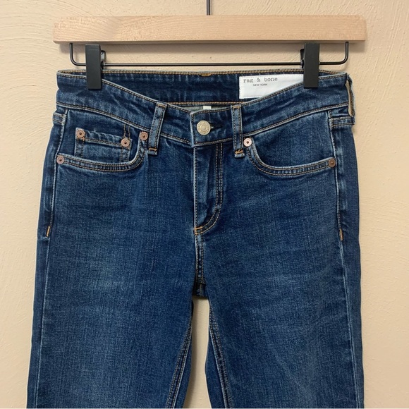 Rag & Bone Kinsley Low-Rise Flare Jeans Size 23 - Picture 4 of 14